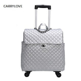 Fashion  High Quality Fashion 18 Inch Portable Female  Luggage Spinner Brand Travel