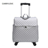 Fashion  High Quality Fashion 18 Inch Portable Female  Luggage Spinner Brand Travel