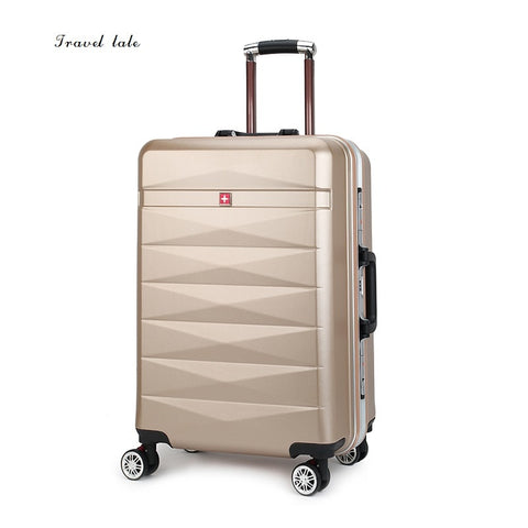 Travel Tale High Quality Wear-Resisting  24/20 Inch Rolling Luggage Spinner Brand Travel Suitcase