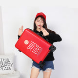 Pc Carry-Ons Trolley Case,Fine Rolling Luggage,High Quality Trunk,20"Boarding Box,24"Large Capacity