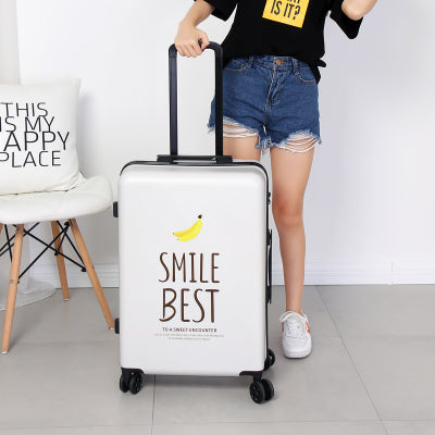 High Quality Luggage 20/24 Size Princess Pc Rolling Luggage Spinner Travel Suitcase Bag,Cart Travel