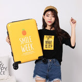 High Quality Luggage 20/24 Size Princess Pc Rolling Luggage Spinner Travel Suitcase Bag,Cart Travel