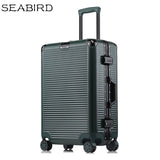 Seabird 20" 24" 26" 28" Aluminum Frame Travel Trolley Luggage Spinner Carry On Cabin Rolling