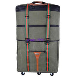 Ultra-Light Canvas Travel Bag,Move House Large Capacity Trolley Luggage Bags,34" 42" Bags On
