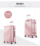 Travel Tale Cross Grain 20/22/24 Inches Pc Rolling Luggage Spinner Brand Travel Suitcase Fashion