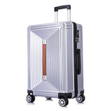 Abs+Pc Suitcase,20 Inch 24 Inch Business Suitcase Trolley Case, Universal Wheel