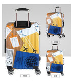 Abs+Pc Universal Wheel Trolley Bag,Unisex Roller Box Trolley Luggage,Boarding Bag,Cute Cartoon