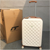Travel Suitcase Rolling Luggage Spinner Trolley Case 20/24/29Inch Boarding Wheel Woman Cosmetic