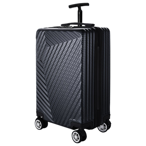 Fashion Abs+Pc Trolley Case,Scratch-Resistant Luggage,Silent Universal Wheel Password Lock