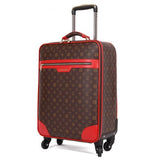 Pvc Trolley Case,16"/20"Stylish Boarding Box,22"/24"High Quality Suitcase,Universal Wheel