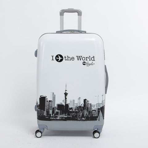 Wholesale!Male And Female 20 Inch Pc The World Travel Luggage Bags On Universal Wheels,High Quality