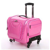 Crocodile Rolling Luggage Spinner Women Cosmetic Case Multi-Function Trolley Carry On Travel
