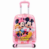 Fashion!18" Cute Pp Hello Kitty/Mouse/Princess Travel Luggage Bags For Children,Kids Cartoon
