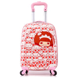 Fashion!18" Cute Pp Hello Kitty/Mouse/Princess Travel Luggage Bags For Children,Kids Cartoon