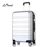 Letrend Women Korea Rolling Luggage Spinner Password Trolley Suitcase Wheels 20 Inch Cabin Travel