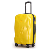 Uniwalker Abs+Pc Unisex Crash Design 20'' Boarding Luggage Travel Trolley Rolling Luggage With