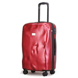 Uniwalker Abs+Pc Unisex Crash Design 20'' Boarding Luggage Travel Trolley Rolling Luggage With
