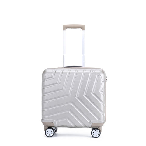 Aircraft Wheel Mute Luggage,16 Inch Boarding Suitcase,Universal Wheel Trolley Case,Password