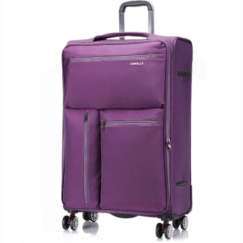 Oxford Trolley Case,Universal Wheel Student Luggage,Fashion Travel Case,Student Password