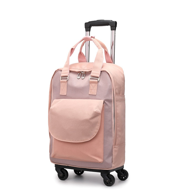 Oxford Cloth Trolley Bag for Leisure Travel