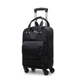 Trolley Bag Female,Lightweight Oxford Cloth Travel Package,Trolley Bag Universal Wheel Luggage