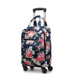 Trolley Bag Female,Lightweight Oxford Cloth Travel Package,Trolley Bag Universal Wheel Luggage