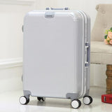 Abs Pc Storage Trolley Case,Universal Wheel Luggage Bag,Password Suitcase,20 Inch 24 Inch Trolley