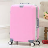 Abs Pc Storage Trolley Case,Universal Wheel Luggage Bag,Password Suitcase,20 Inch 24 Inch Trolley