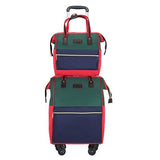 Portable Trolley Bag,Trolley Case And Shoulder Bag Sets,Universal Wheel Oxford Cloth
