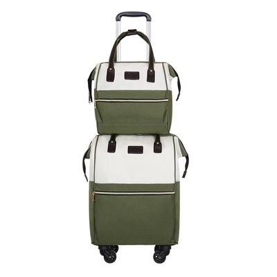 Portable Trolley Bag,Trolley Case And Shoulder Bag Sets,Universal Wheel Oxford Cloth