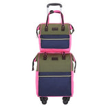 Portable Trolley Bag,Trolley Case And Shoulder Bag Sets,Universal Wheel Oxford Cloth