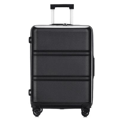 Zipper Trolley Case,Universal Wheel Luggage,Boutique Travel Case,20 Inch Boarding Suitcase,Pc