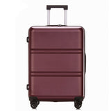 Zipper Trolley Case,Universal Wheel Luggage,Boutique Travel Case,20 Inch Boarding Suitcase,Pc