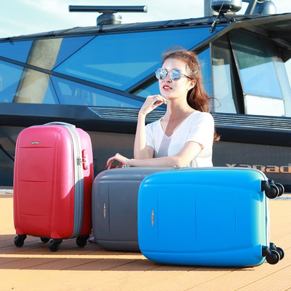 Lightweight Suitcase,Universal Wheel Boarding Password Box,Travel Trolley Case,20/24Beautiful