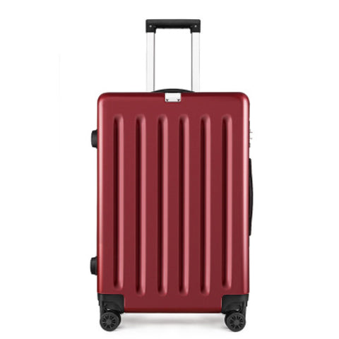 Abs Stripe Trolley Case Universal Wheel Luggage Female Travel Case Male 20 Inch Chassis Password