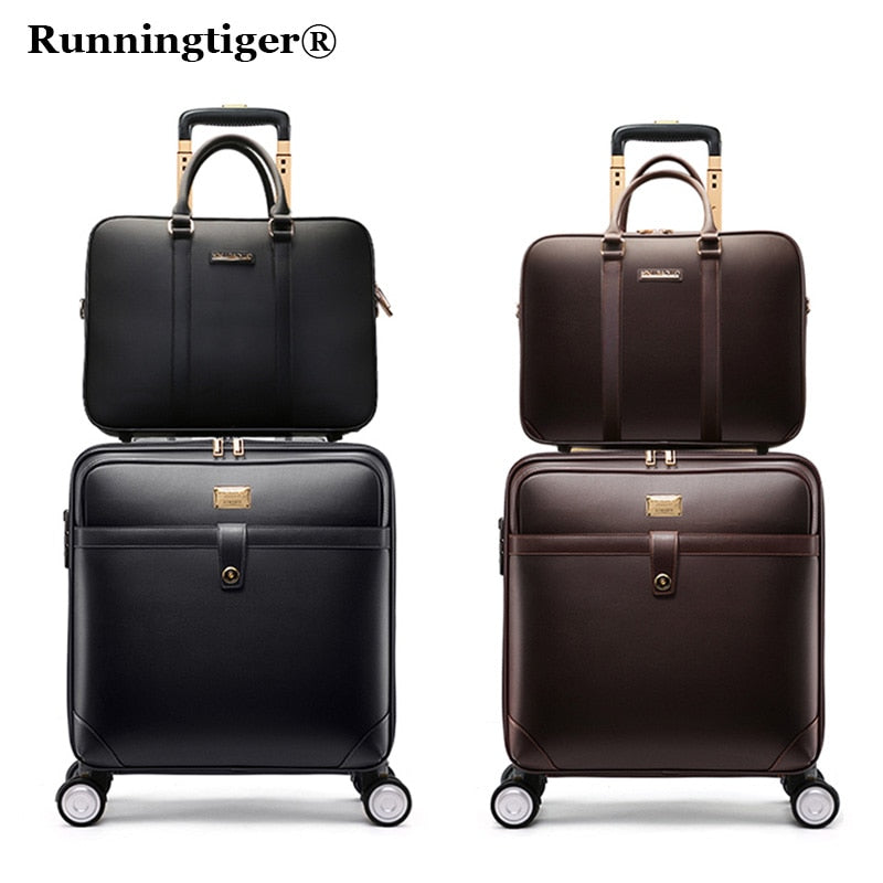 Fashion Carry On Suitcase Female Small Suitcase Bag Men Trolley
