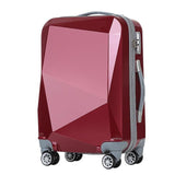 High-Grade Drill Face Trolley Case,20"Boarding Box,24"/28"Universal Wheel Password Trunk,Abs