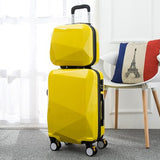 Carrylove Fashion Luggage Series 20/24 Inch Pc Handbag And  Rolling Luggage Spinner Brand Travel