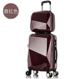 Carrylove Fashion Luggage Series 20/24 Inch Pc Handbag And  Rolling Luggage Spinner Brand Travel