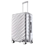 New Fashion 20"24"26''28"  Rolling Hardside Luggage Travel Suitcase With Wheels Abs+Pc Suitcase