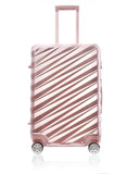 New Fashion Zipper Abs+Pc Case Rolling Luggage Spinner Suitcases Wheel 20 Inch Business Carry On