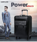 Carrylove 2018 Business Luggage 16/20/24 Size High-Quality Pu Rolling Luggage Spinner Brand