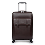 Carrylove 2018 Business Luggage 16/20/24 Size High-Quality Pu Rolling Luggage Spinner Brand