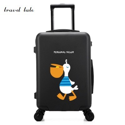 Cartoon, Can Be Customized Design  Pc Rolling Luggage Spinner Brand Travel Suitcase 20"/24"