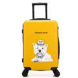 Cartoon, Can Be Customized Design  Pc Rolling Luggage Spinner Brand Travel Suitcase 20"/24"