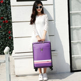 Suitcase Trolley Luggage Female Male Universal Wheels Travel Luggage Bag 20 24 Password Box Pull