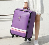 Suitcase Trolley Luggage Female Male Universal Wheels Travel Luggage Bag 20 24 Password Box Pull