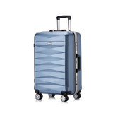 Abs+Pc Trolley Case, Stylish Luggage, Wearable Travel Case, Universal Mute Wheel Bag For Men And