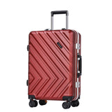 High Quality Abs+Pc Trolley Case,20 " 24" Inch Suitcase,New Aluminum Frame Luggage,Stylish