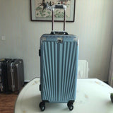 Abs+Pc Quality Trolley Casetravel Luggage,Fashion Boarding Trunk,Wheel Suitcase Dowry Box Bride
